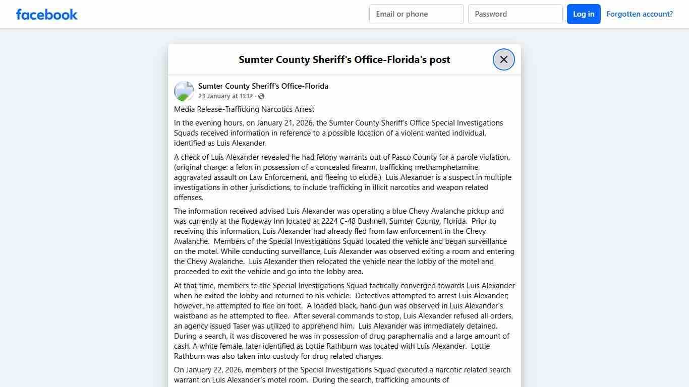 Media... - Sumter County Sheriff's Office-Florida Facebook
